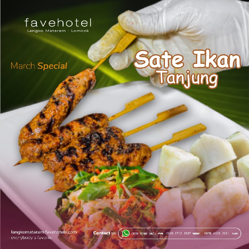 Megatix Sate Ikan Tanjung I Favehotel Langko I Lombok