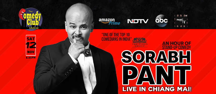 Megatix Stand Up Comedy Sorabh Pant Amazon Prime Ndtv Abc