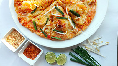 Pad Thai Pizza