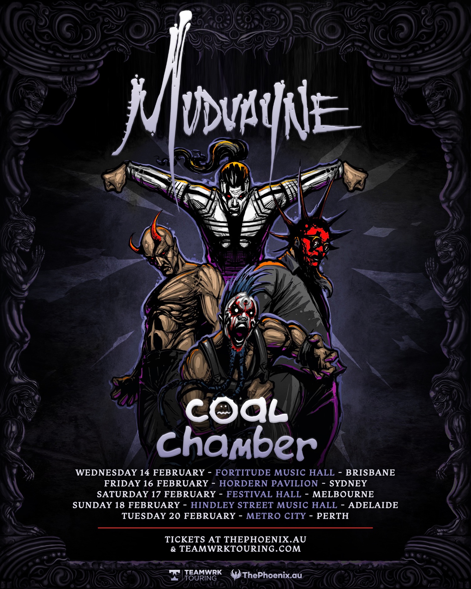 Megatix MUDVAYNE + COAL CHAMBER