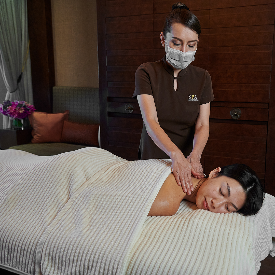 The peninsula Spa Massage