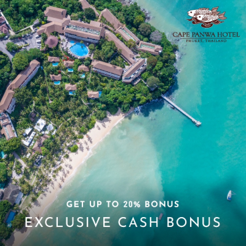 Exclusive Cash Bonus | Cape Panwa Hotel, Phuket