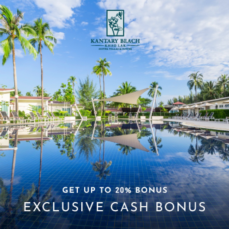 Exclusive Cash Bonus | Kantary Beach Hotel ,Khao Lak