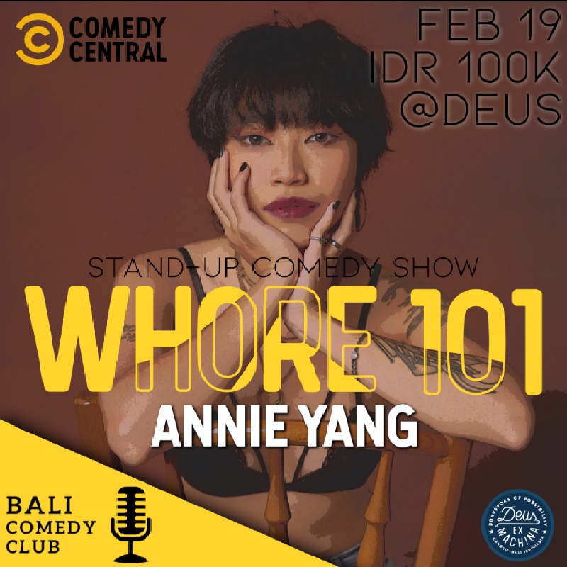 Megatix Whore 101 Standup Comedy Special By Annie Yang