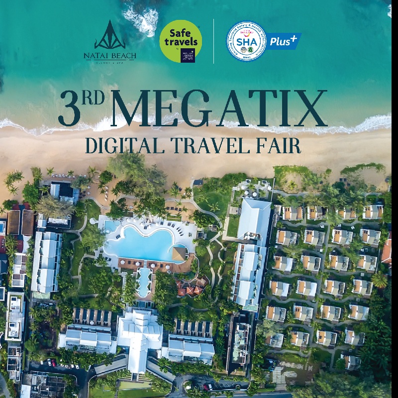 3rd Megatix Digital Travel Fair | Natai Beach Resort & Spa