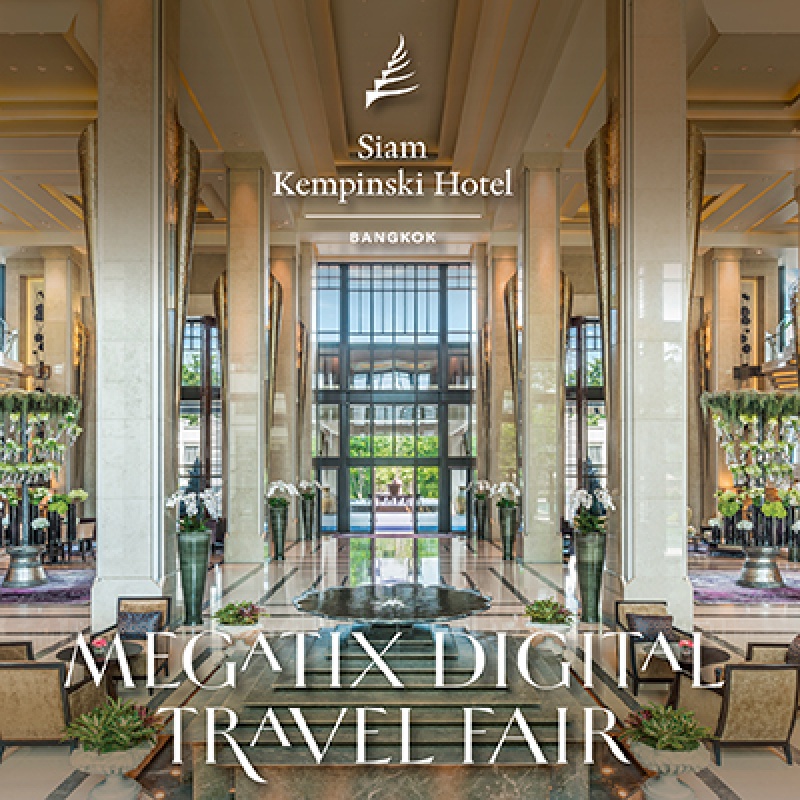 3rd Megatix Digital Travel Fair I Siam Kempinski Hotel Bangkok