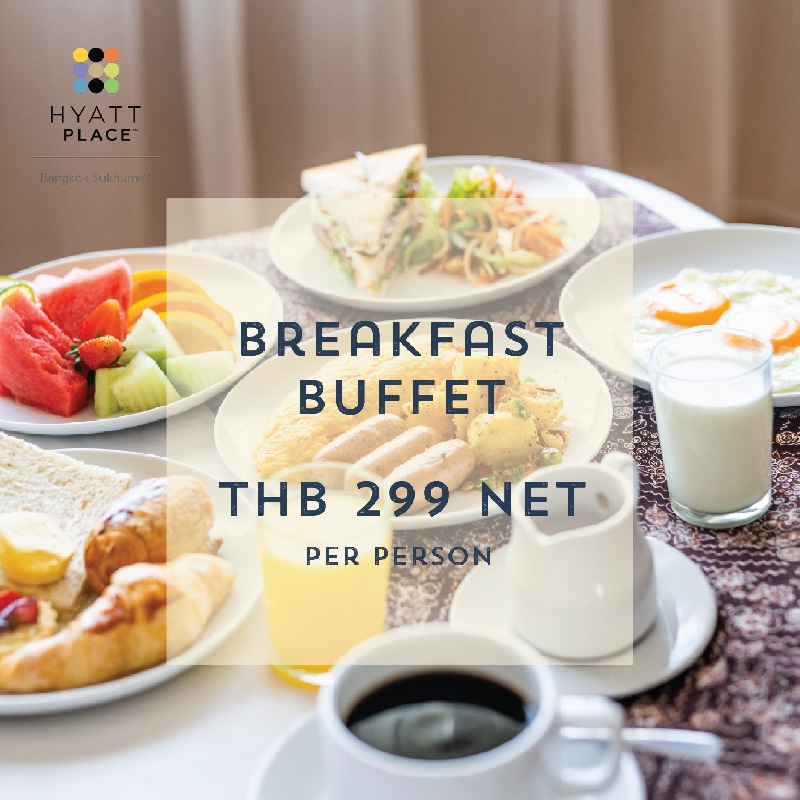 Megatix Breakfast Buffet I Hyatt Place Bangkok Sukhumvit