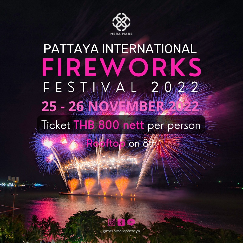 Megatix Pattaya International Fireworks Festival 2022