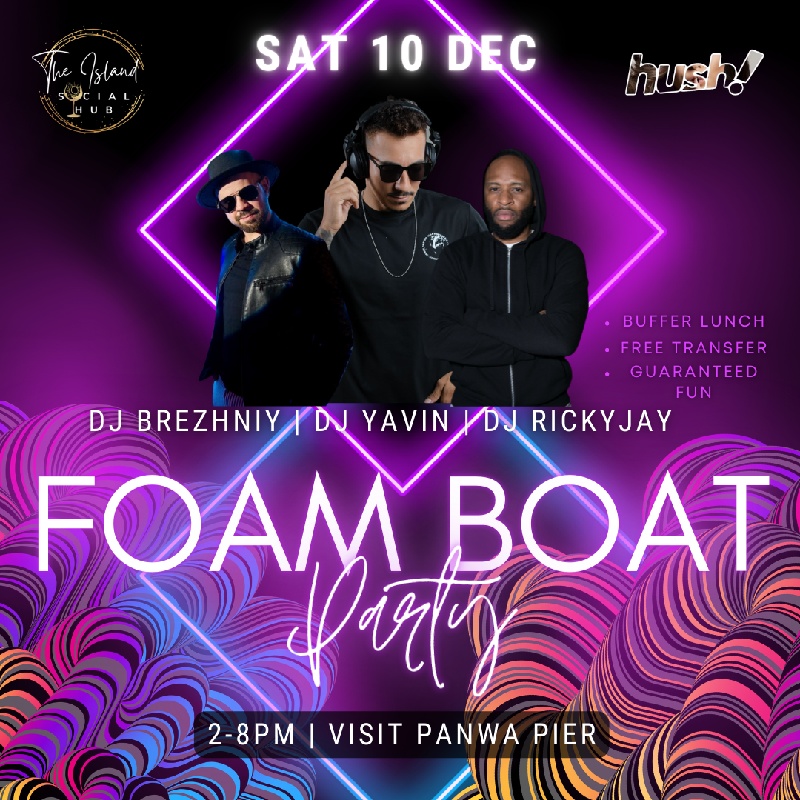 Megatix - December Foam Boat Party