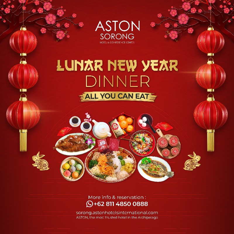 Megatix ASTON Sorong Lunar New Year Dinner