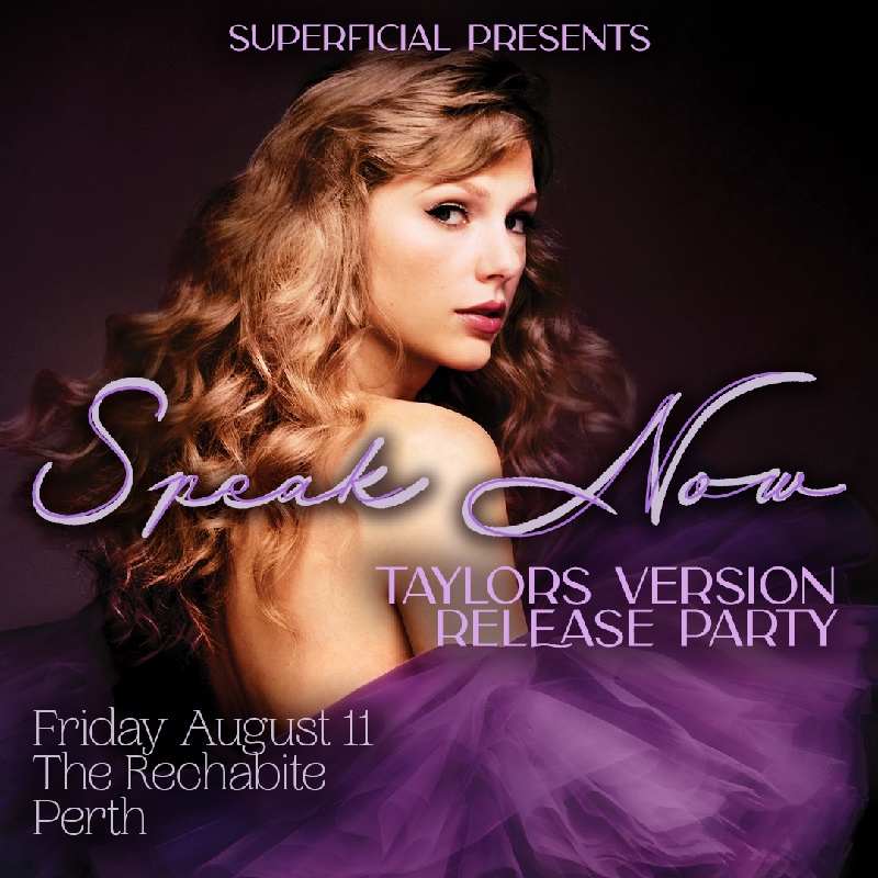 Megatix - Taylor Swift: Speak Now Party - Perth