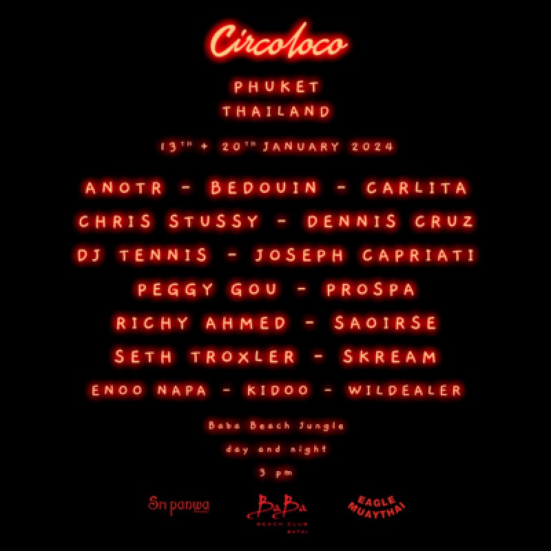 Megatix Circoloco Thailand 2024