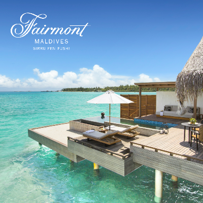 Megatix - Fairmont Maldives Sirru Fen Fushi | Grand Overwater Sunset Villas