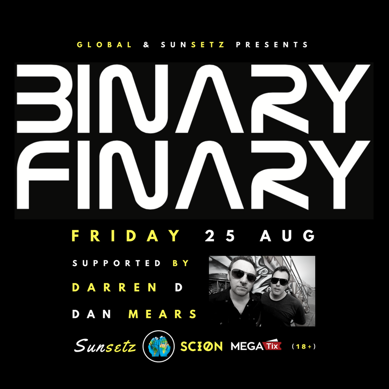 Megatix BINARY FINARY (UK)